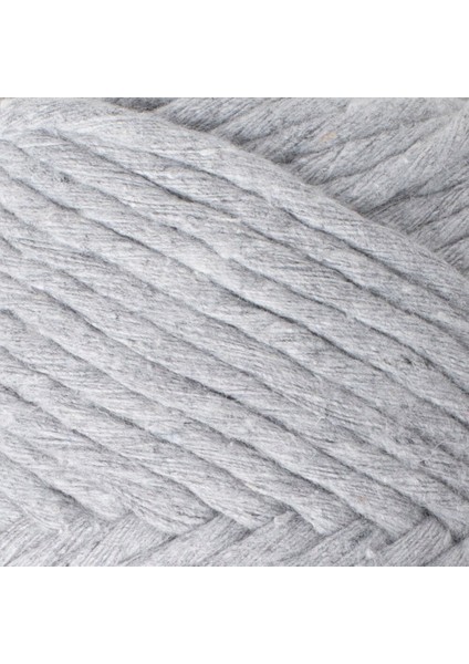 Boho Açık Gri Büküm Makrome ipi - L044 - 34210