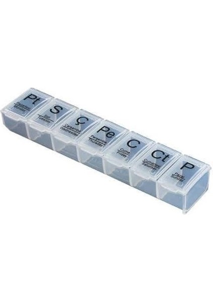 Buffer® Haftalık Günlük Saklama Kutusu 7 Günlük Saklama Kabı