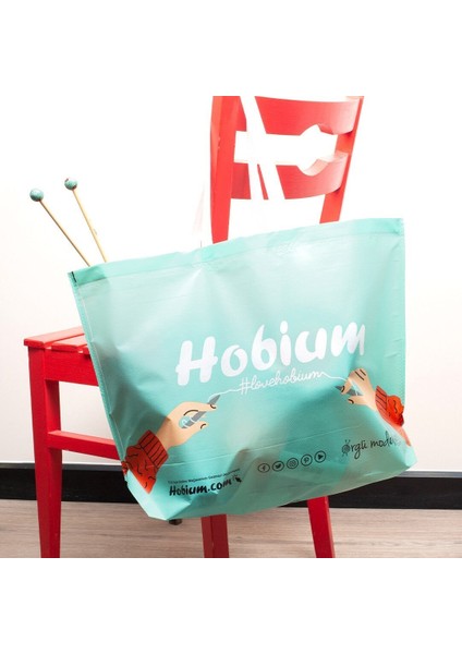 Hobium Baskılı Çanta