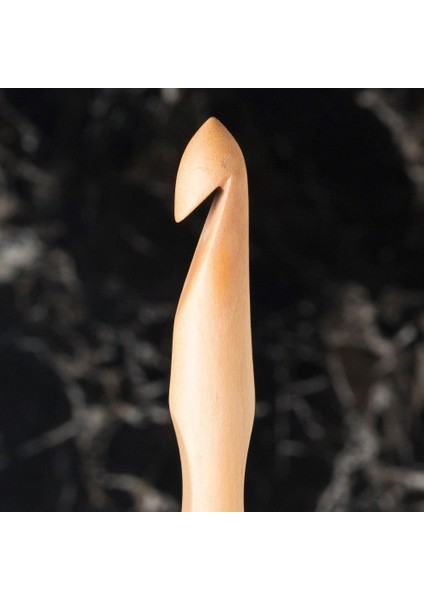 Whitewood 12 mm 15.5 cm Ahşap Yün Tığ