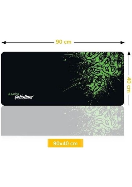Buffer® 90 x 40 Mouse Pad Gaming Oyuncu Gamer Kaymaz Taban Büyük Boy Ofis Tipi Fare Altlığı Goliathus
