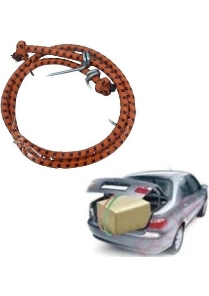 Buffer® Bisiklet Araba Motosiklet Kancalı Bagaj Gergi Lastiği Sabitleme