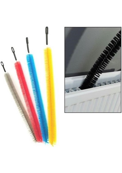 Buffer® Ergonomik Pratik Kolay Kalorifer Peteği Temizleme Fırçası Aleti
