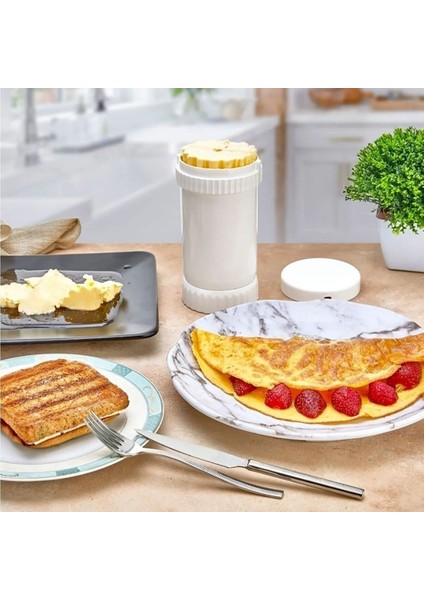 Buffer® Tereyağı Sürme, Yayma, Saklama, Kesme Aparatı, Tereyağlık