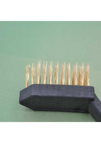 Buffer® Metal Tel Fırça Plastik Saplı Pas Kir Sökme Temizleme Fırçası