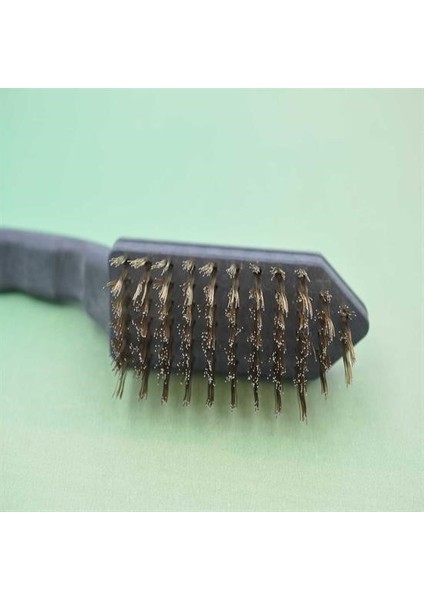 Buffer® Metal Tel Fırça Plastik Saplı Pas Kir Sökme Temizleme Fırçası