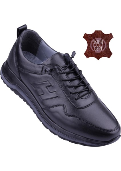Hakiki Deri • Özel Dokulu Tasarım • Ortopedik Ultra Hafif Erkek Ayakkabı (Premium Serisi) 198H