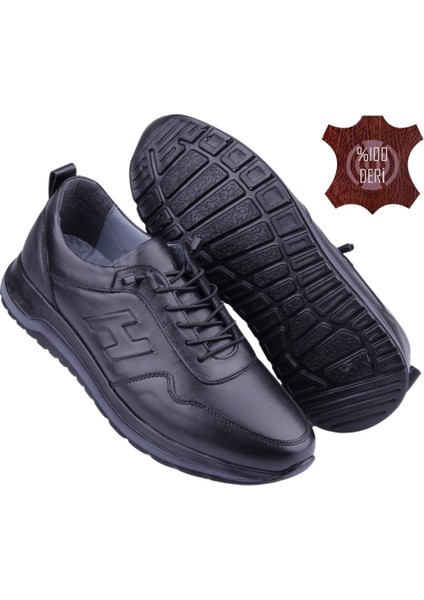Hakiki Deri • Özel Dokulu Tasarım • Ortopedik Ultra Hafif Erkek Ayakkabı (Premium Serisi) 198H fiyatları
