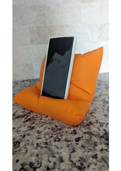 Yastık Telefon Tutucu USB Kablo Delilki