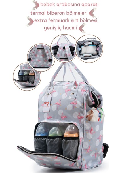 Anne Bebek Bakım Sırt Çantası