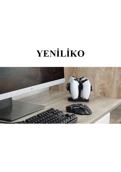 Çift Oyun Kumanda Standı - Ikili Stand - Xbox One, Ps5, Ps4, Pc, Steelseries, Steam Evrensel Tasarım modelleri