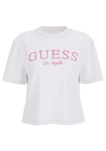 Clematıs Crop Kımono Ss Tee