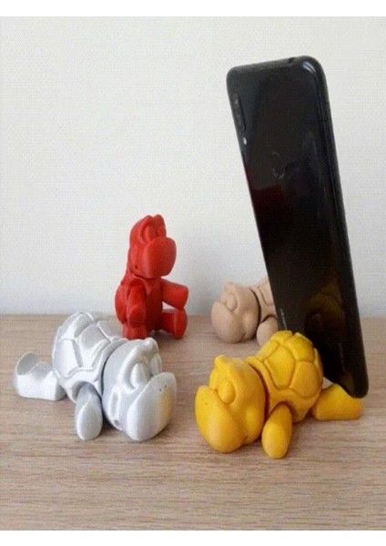 GÖKTÜRK3D Kaplumbağa Telefon Standı