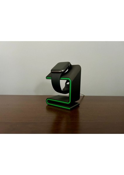 GÖKTÜRK3D Telefon Standı Magsafe Watch Normal Çeşitleri Siyah Yeşil Plastik indirimleri