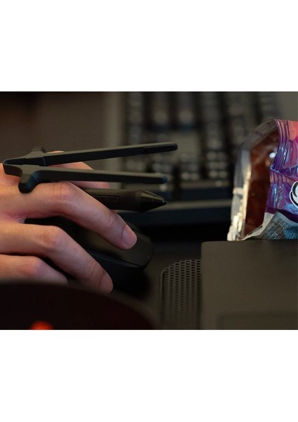 GÖKTÜRK3D Atıştırmalık Tutucu Parmak Arası Çubukları Oyuncu Atıştırmalık Tutucu Snactiv