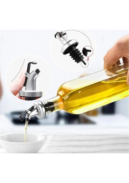 Gümüş renkli 2 ml yağlık şişe tıpası, şık ve kullanışlı tasarım indirimleri