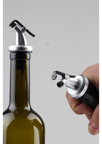 3'lü Ahşap Standlı Cam Yağlık Seti, 750 ml, Yeşil, 7 Parça, Zeytinyağı, Ayçiçek Yağı, Nar Ekşisi fırsatları
