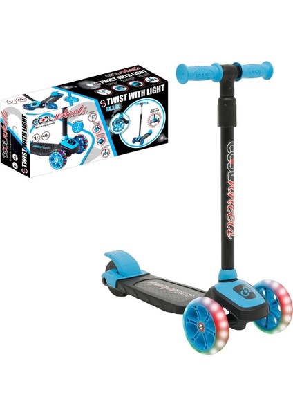 Işıklı 3 Tekerlekli Scooter Twist With Light modelleri