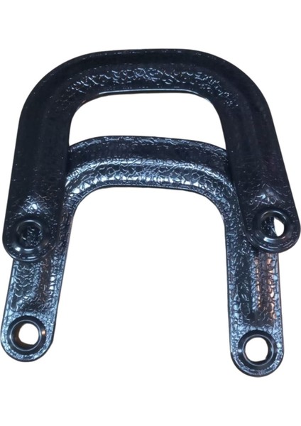 Çanta Sapı Nal Model Siyah 13 cm