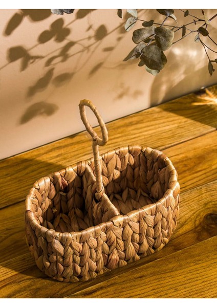 Kahverengi Hasır Yağdanlık, 25 cm, şık ve kullanışlı tasarım, TR menşei fiyatları