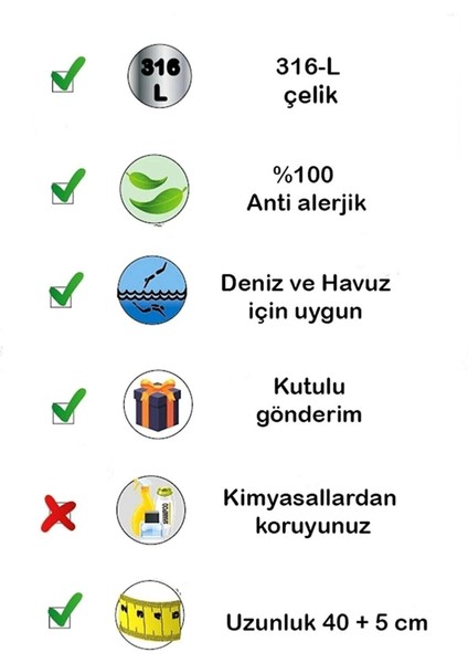 Işıklı Premium Kutuda | 4 Kalpli Yonca Kolye | Mıknatıslı | 316l Çelik - Kararmaz | Hediye Kadın fırsatları