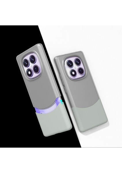 Redmi Note 14 Pro 5g Kılıf Mıknatıslı Ucy Duble Kapak - Gri