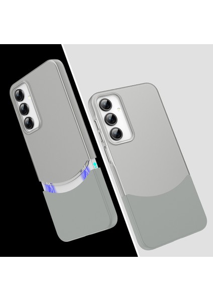 Galaxy A15 Kılıf Mıknatıslı Ucy Duble Kapak - Lacivert