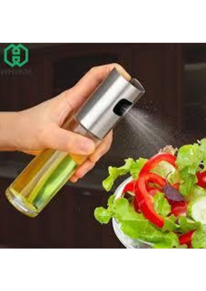 Turkuaz Cam Sprey Şişe, Yağlık ve Sirkelik, Şık ve Pratik, 100 ml