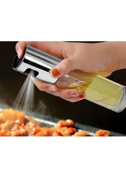 Turkuaz Cam Sprey Şişe, Yağlık ve Sirkelik, Şık ve Pratik, 100 ml