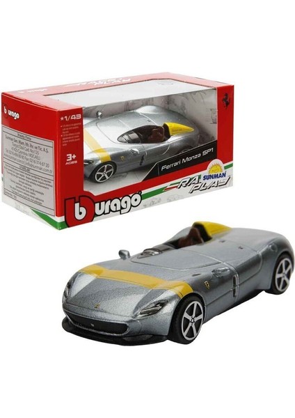 36000 Burago Race Play 1:43 Model Arabalar -Sunman