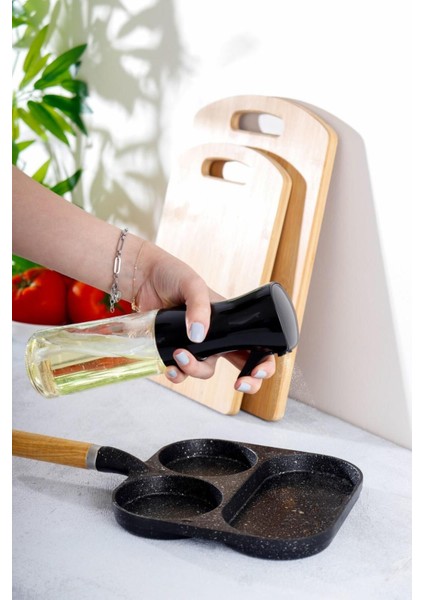 2'li Cam Yağlık ve Sirkelik, Siyah, 225 ml, şık ve kullanışlı set modelleri