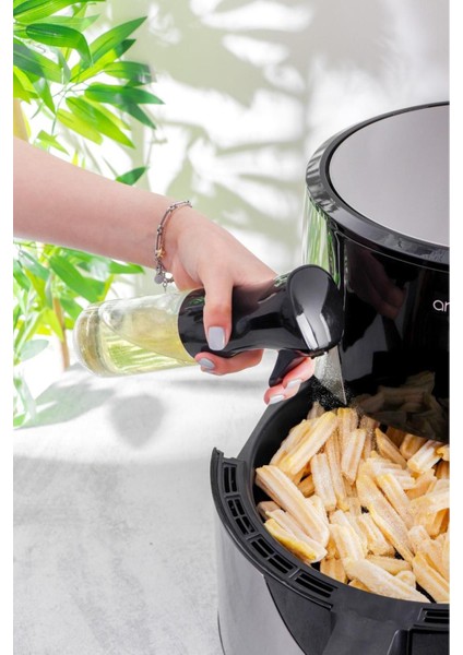 2'li Cam Yağlık ve Sirkelik, Siyah, 225 ml, şık ve kullanışlı set fırsatları