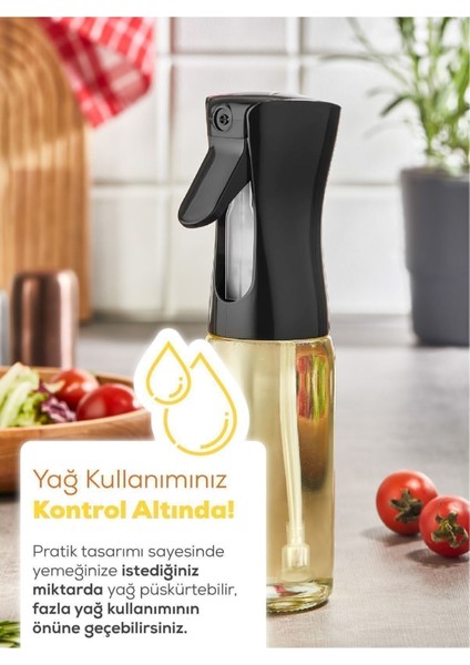 230 ml Siyah Cam Sprey Şişe, Çok Amaçlı ve Tasarruflu Kullanım İçin Uygun fiyatları