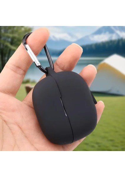 Xiaomi Redmi Buds 6 Pro Uyumlu Soft Silikon Kılıf+Kanca