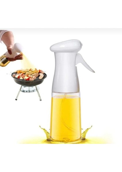 Cam sprey yağ püskürtücü 210 ml, beyaz, pratik ve sağlıklı kullanım indirimleri