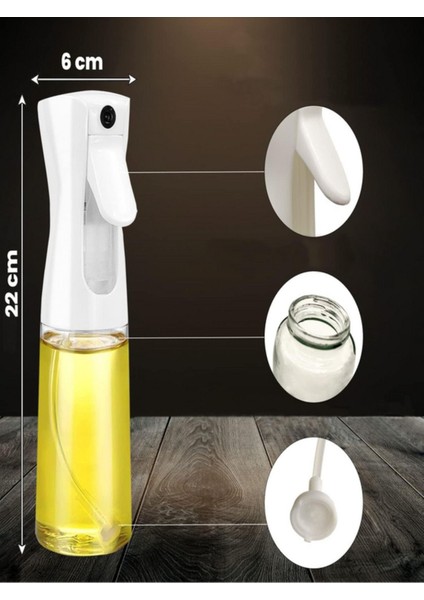 200 ml şeffaf püskürtme şişesi, kullanışlı ve şık tasarım, 1 adet modelleri
