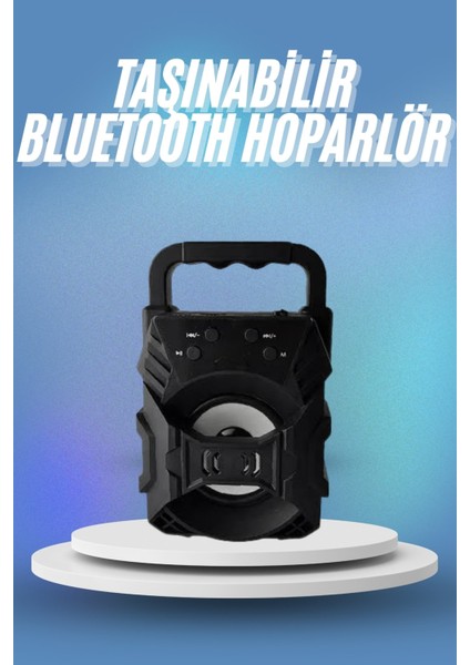 Bluetooth Hoparlör Android ve Ios Uyumlu Ses Bombası USB Girişli Taşınabilir