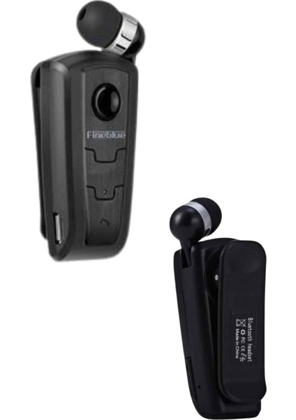 Mikrofonlu Makaralı Bluetooth Kulakiçi Kulaklık Android ve Ios Uyumlu