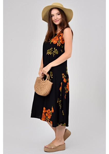 Yazlık Askılı Viskon Elbise 2691 fırsatları