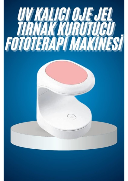 Kalıcı Oje Kurutucu Uv LED Teknolojisi Taşınabilir Mini Tırnak Kurutucu