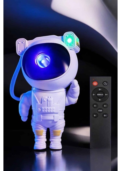 Teknorod Astronot Görünümlü Projeksiyon Speaker Taşınabilir