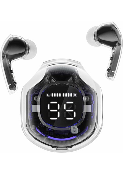 Kulak Içi Bluetooth Kulaklık Anc Enc Özellikli Şarj Göstergeli Kablosuz Kulaklık