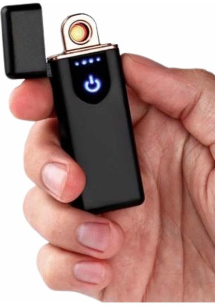 USB Şarjlı Alevsiz Çakmak Elektronik Çakmak Kamp Çakmağı
