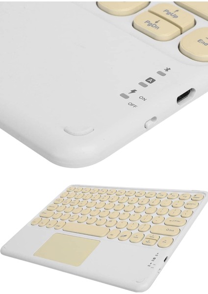 Profesyonel Wifi Q Klavye Bluetooth Klavye Touchpad 10.8 Inç