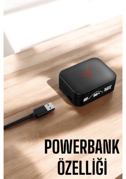 Teknorod Bluetooth Kulaklık Powerbank Özelliği Yüksek Ses Kaliteli Tws Kulaklık