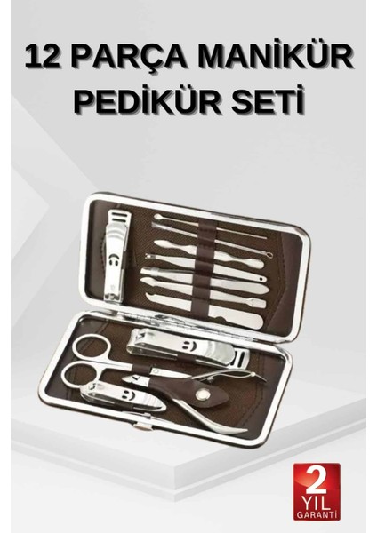12 Parça El Ayak Temizleme Aparatı