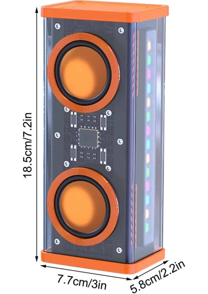 Bluetooth Hoparlör Taşınabilir Hoparlör 5.0 Bluetooth Tws Stereo Kablosuz
