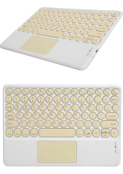 Bluetooth Touchpad Klavye Ultra Ince Taşınabilir Q Klavye