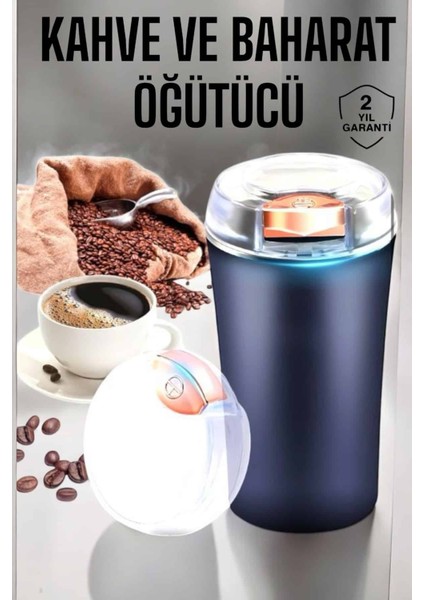Teknorod Otomatik Kahve ve Baharat Öğütücü Kolay ve Taşınabilir