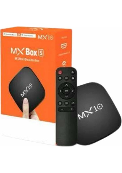 Akıllı Tv Kutusu Mx Box Android 7.1 Tv Kutusu 2.4g Wifi